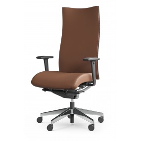 Kancelářská židle ACTION 100SFL s čalouněným opěrákem
