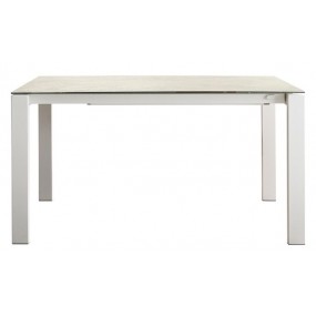 Extendible table BADU 140/185/230x90 cm, melamine/plywood