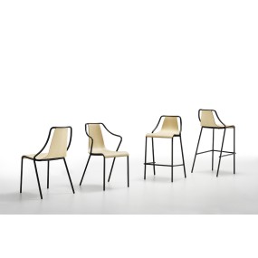Barová židle OLA dřevěná