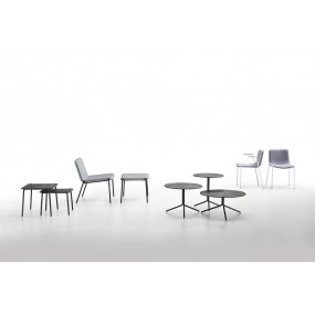 Konferenční stolek Trampoliere, Ø 70 cm