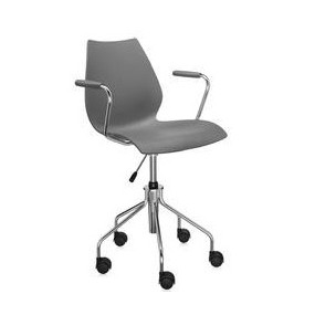 Maui Office Chair with armrests, black
