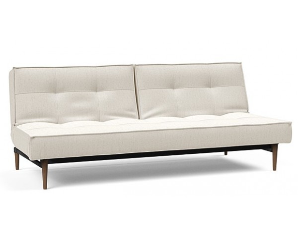 Folding sofa SPLITBACK STYLETTO with wooden base