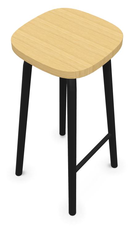 Levně CASCANDO - Barová židle PULLY STOOL SQUARE