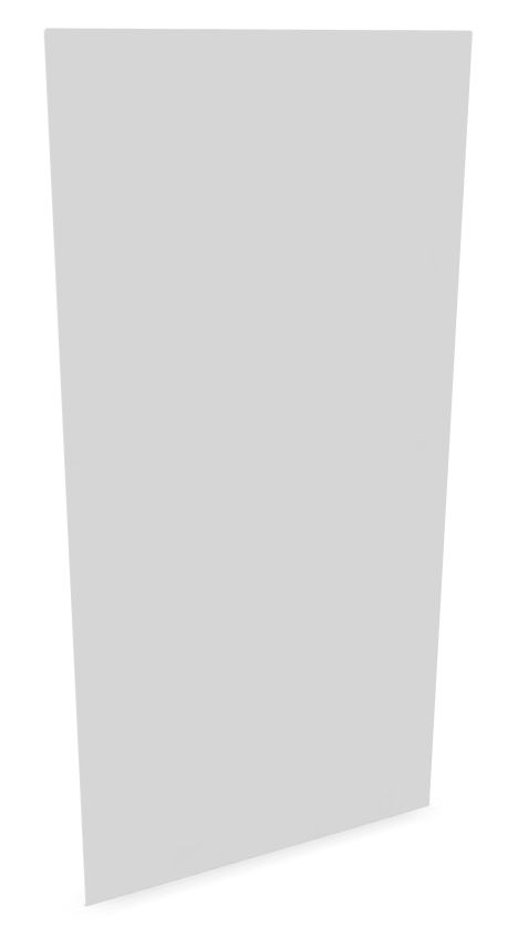 CASCANDO - Bílá tabule PILLOW GRID 160x80 cm