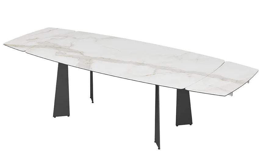 Levně RIFLESSI - Rozkládací stůl TOLEDO s keramickou deskou