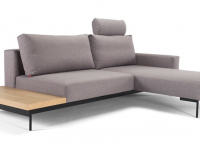 Folding sofa BRAGI with storage table - 3