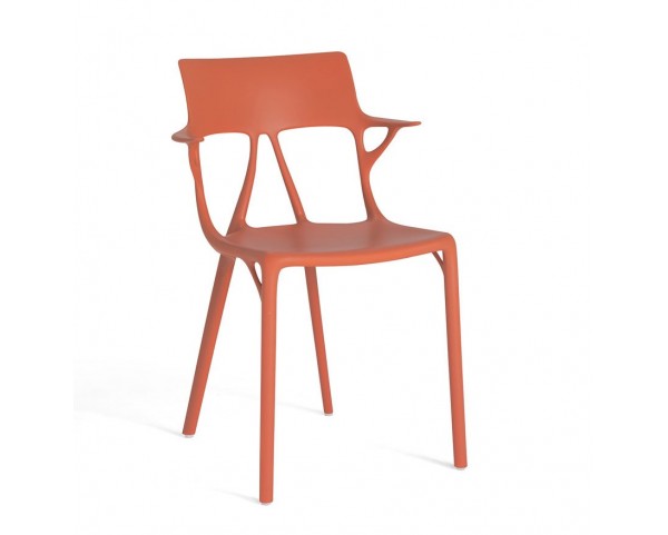 Židle A. I. oranžová