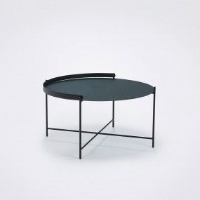EDGE coffee table, 76 cm, black