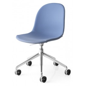 Academy swivel chair, upholstered