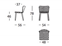Chair TEA 250.49.G - beech - 3