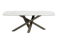 Stůl SHANGAI s keramickou obdélníkovou deskou - 3