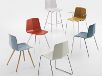 Plastová židle s područkami STRATOS 1110 - 2