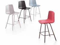 Barová židle STRATOS - čalouněná - 2