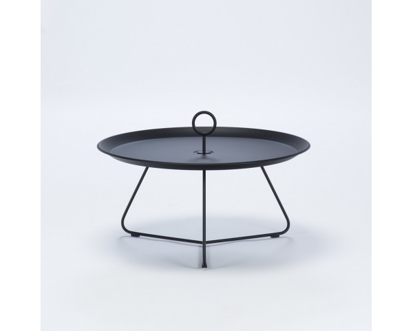 Konferenčný stolík EYELET, 70 cm, čierny