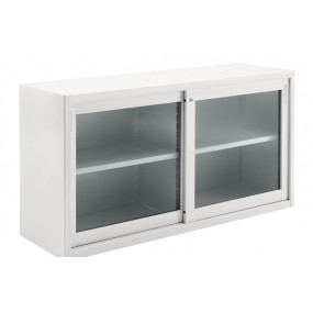 Cabinet with sliding glass door CLASSIC STORAGE, 180x45x88 cm