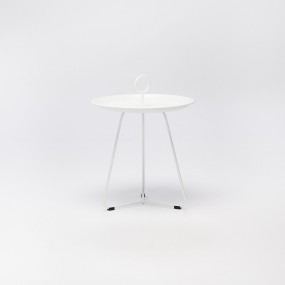 Konferenčný stolík EYELET, 45 cm, biely