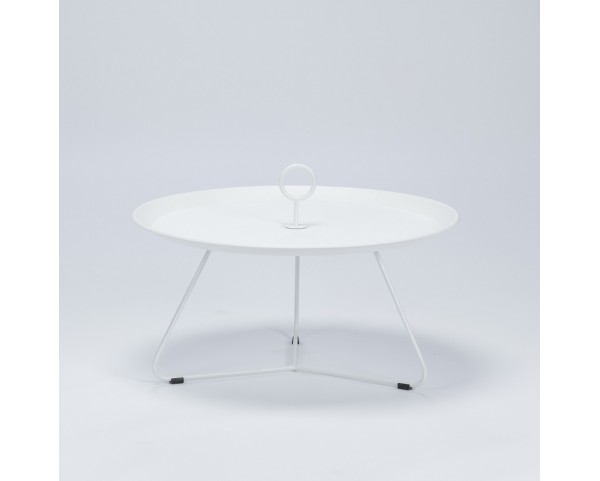 Konferenční stolek EYELET, 70 cm, bílá