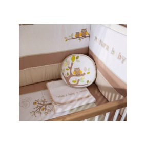 Baby cot bedding set 75x115 cm Natura Baby
