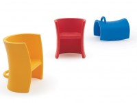 Children's chair TRIOLI - blue - 2