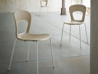 BLOG chair, white/grey/chrome - 2