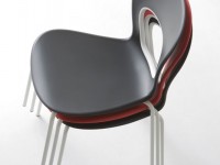 BLOG chair, white/grey/chrome - 3