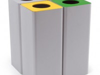 Bins for sorted waste CENTOLITRI - White - 3