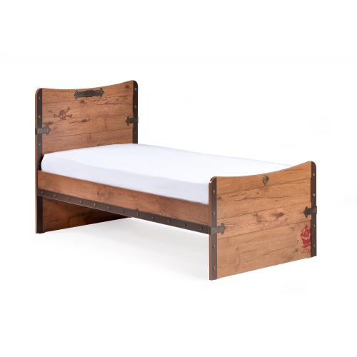 Levně ČILEK - Dětská postel PIRATE včetně matrace 100x200 cm