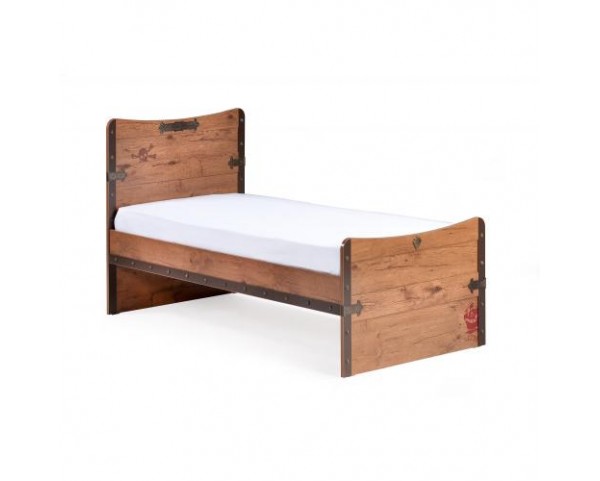 Detská posteľ PIRATE vrátane matraca 100x200 cm