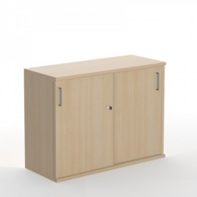 Cabinet UNI 2OH with sliding doors, 120x42,5x75,4 cm / X2S121 /