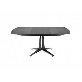 LINK extendible table with rounded edges