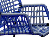 Židle CORDA s vypletenými područkami - 3
