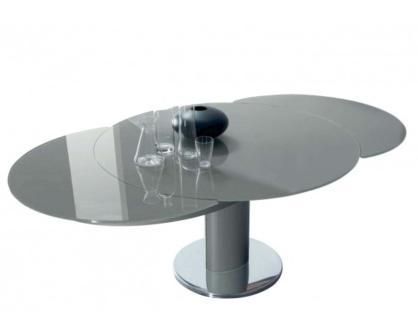 Rozkládací stůl Giro s centrální podnoží, 130-210 cm