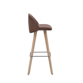 Barová židle WINX WX 882.24 s dřevěnou podnoží