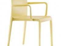 Chair VOLT 675 DS with armrests - yellow - 3