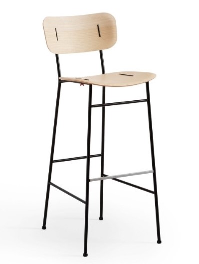 Levně MIDJ - Barová židle PIUMA M LG - dřevěná
