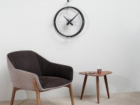 Clock 2 PUNTOS wooden Ø 43 cm - 3