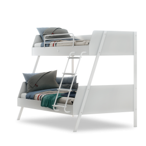 Student bunk bed (90x200-120x200 cm) White 