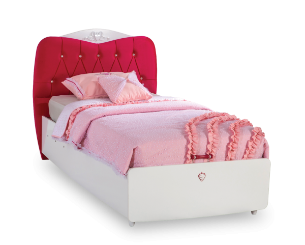 Detská posteľ YAKUT s úložným priestorom vrátane matraca 100x200 cm
