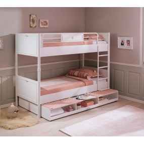 Studentská patrová postel 90x200 cm Romantica