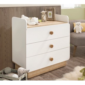 Children's chest of drawers NATURA BABY with table