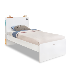 Studentská postel WHITE 100x200 cm