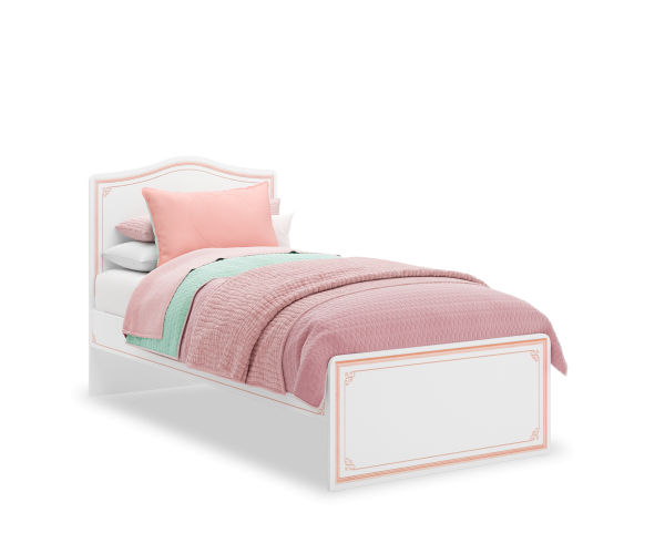 Dětská postel 100x200 cm Selena Pink