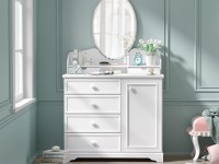 Chest of drawers Rustic White - 2
