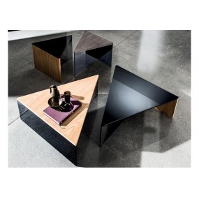 REGOLO triangular coffee table