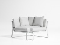 Corner armchair MODULAR 6 FLAT - 2