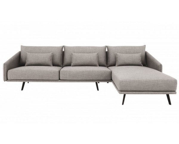 COSTURA sofa with a lounge chair