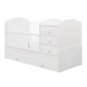 Growing baby cot BABY COTTONincluding mattress