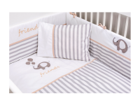 Súprava posteľnej bielizne do detskej postieľky SLEEPY 75x115 cm - 3