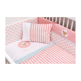 Súprava posteľnej bielizne do detskej postieľky LOVELY 70x140 cm