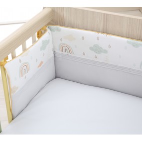 Baby cot bedding set 60x120 cm Smile 